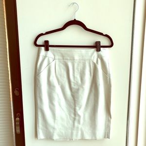 J. Crew Factory Pencil Skirt (Stone)